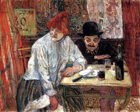 A la Mie - Henri de Toulouse Lautrec