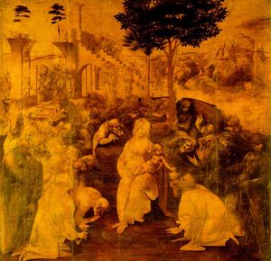 Adoration of the Magi - Leonardo da Vinci