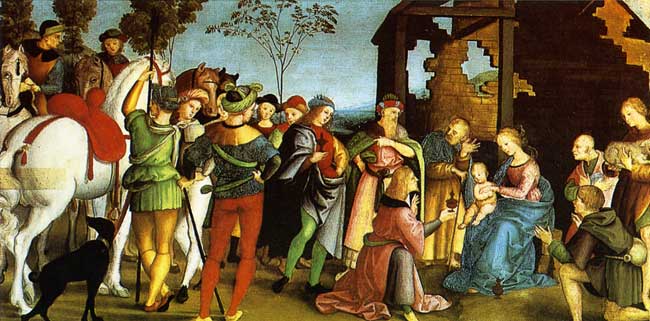 Adoration of the Magi - Raphael Sanzio