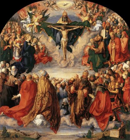 Adoration of the Trinity - Albrecht Durer