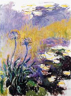 Agapanthus - Claude Monet