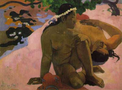 Are you Jealous? (Aha oe feii?) - Paul Gauguin