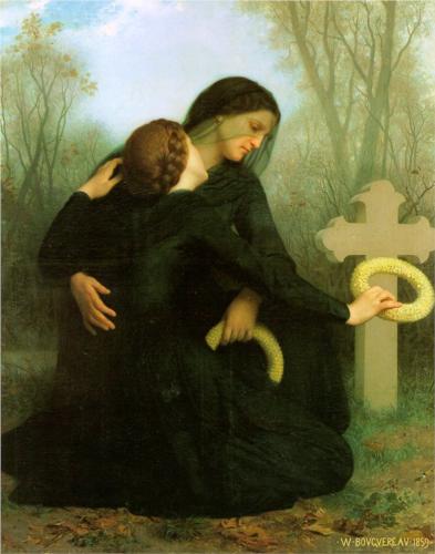 All Saints Day - William Adolphe Bouguereau