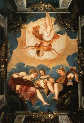 Allegory of Music - Jacopo Robusti Comin Tintoretto