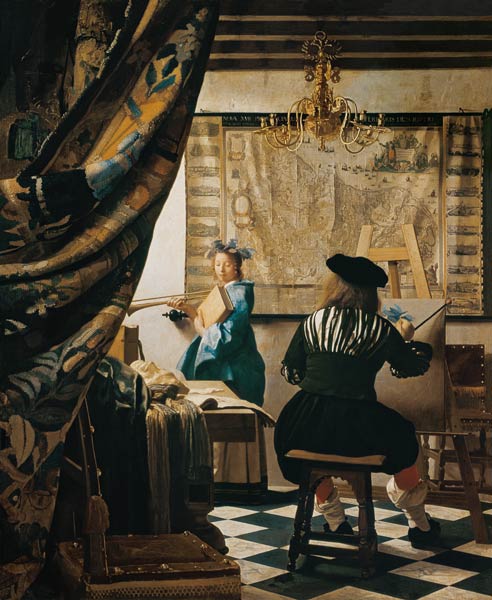 Allegory of Painting - Jan Vermeer van Delft