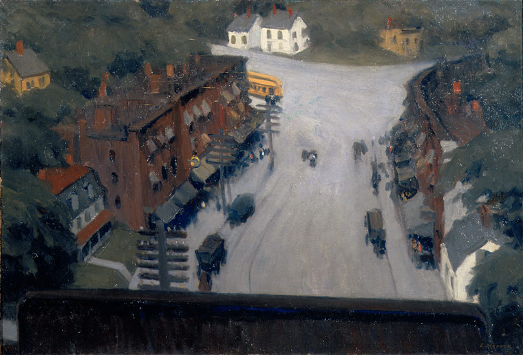 American Village - Edward Hopper