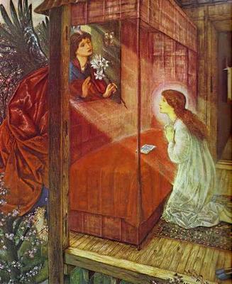 Annunciation (The Flower of God) - Edward Coley Burne Jones