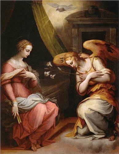 Annunciation - Giorgio Vasari