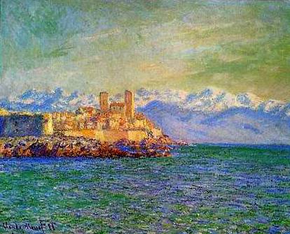 Antibes Afternoon Effect - Claude Monet