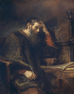 Apostle Paul - Rembrandt van Rijn
