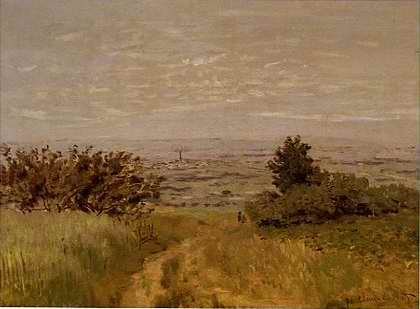 Argenteuil Plaine from Sannois Hills - Claude Monet