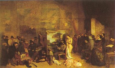 The Artists Studio - Gustave Courbet