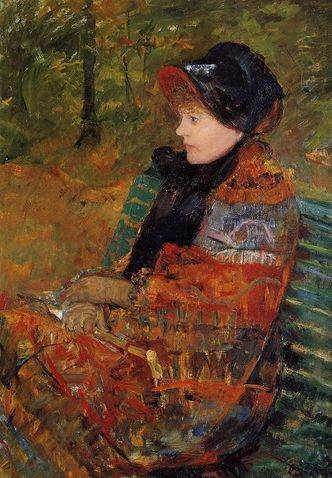 Autumn (Lydia Cassatt) - Mary Cassatt
