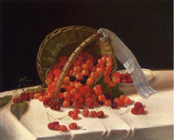 Basket of Cherries II - John F Francis