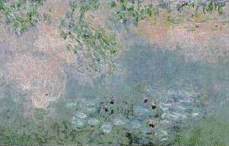 Bassin aux Nymphas Avec Iris - Claude Monet