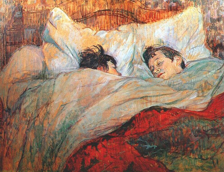 The Bed (Le Lit) - Henri de Toulouse Lautrec