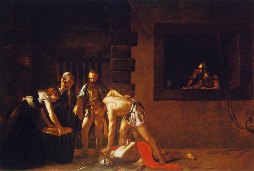 Caravaggio - Beheading of St. John the Baptist