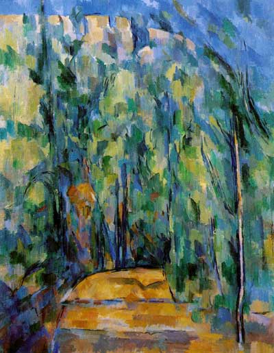 Bend in Forest Road - Paul Cezanne