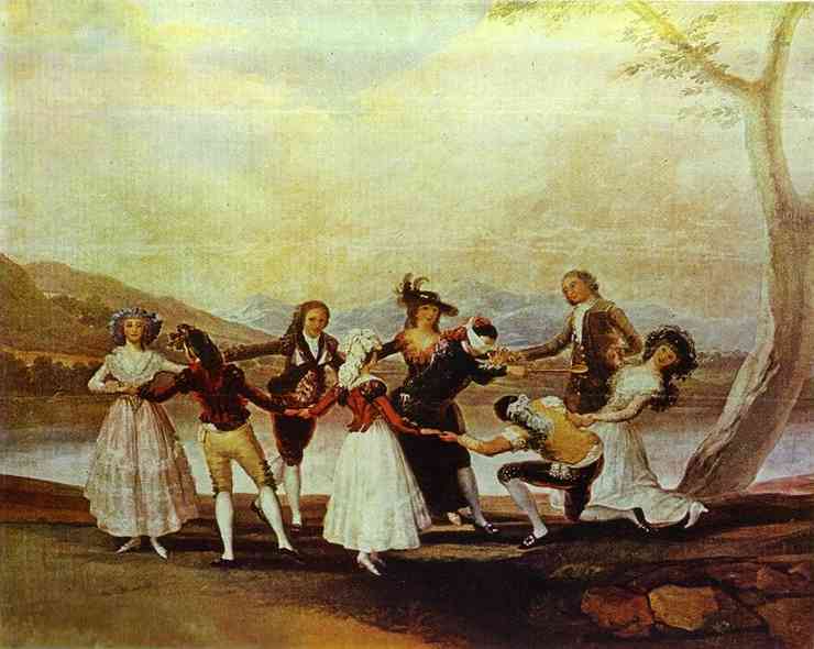 Blind Man's Bluff - Francisco de Goya