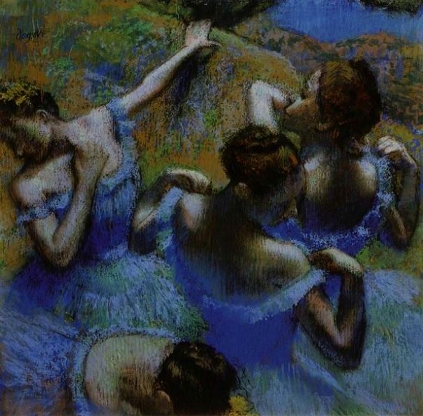 Blue Dancers 1899 - Edgar Degas