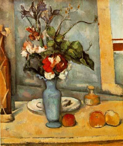 Blue Vase - Paul Cezanne