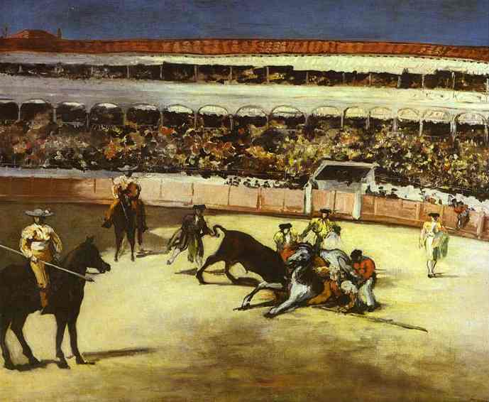 Bull Fighting Scene - Edouard Manet
