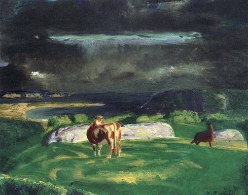 Bull and Horse - George Bellows