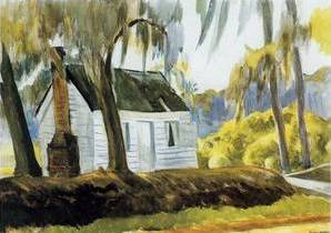 Cabin Charleston, South Carolina - Edward Hopper