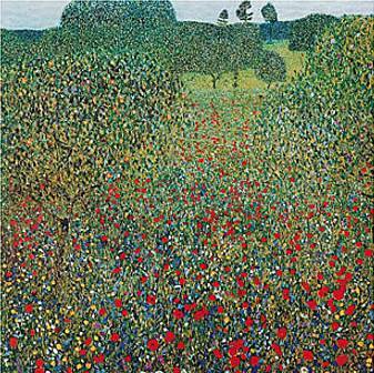 Campo di Papareri - Gustav Klimt