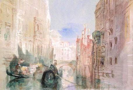 Canal near the Arsenale, Venice - Joseph Mallord William Turner