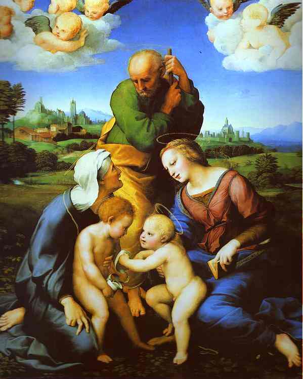 Canigiani Holy Family - Raffaello Raphael Sanzio