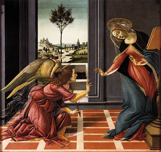 Cestello Annunciation - Sandro Botticelli