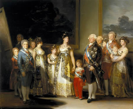Charles IV of Spain and His Family - Francisco Goya