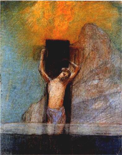Christ on the Cross - Odilon Redon