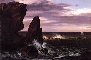 Coast Scene - Frederic Edwin Church