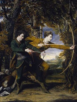 Colonel Acland and Lord Sydney, The Archers - Joshua Reynolds