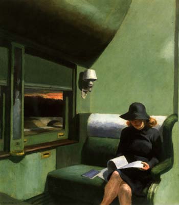 Compartment C Car - Edward Hopper