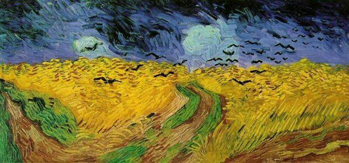 Crows in a Wheatfield - Vincent van Gogh