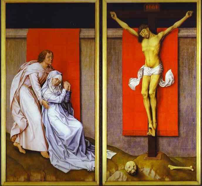 Crucifixion Diptych - Rogier van der Weyden