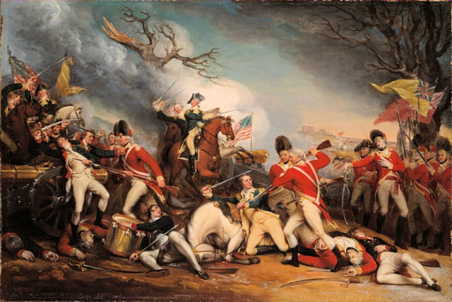 Death of General Mercer at the Battle of Princeton - John Trumbull