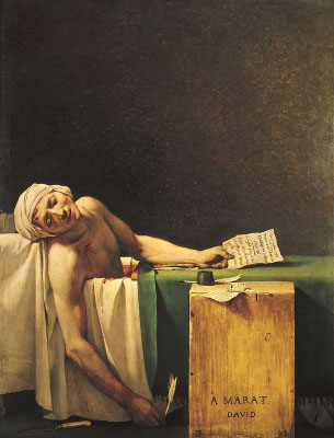 The Death of Marat - Jacques Louis David