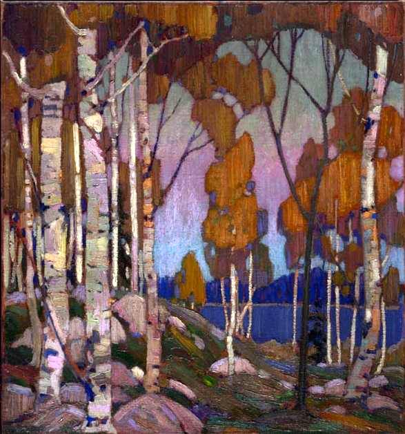 Decorative Landscape Birches - Tom Thomson