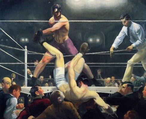 Dempsey and Firpo - George Bellows