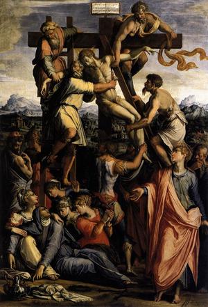 Deposition from the Cross - Giorgio Vasari
