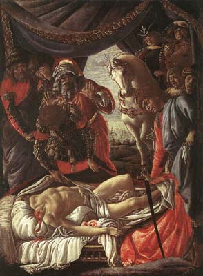 Discovery of the Murder of Holophernes - Sandro Botticelli