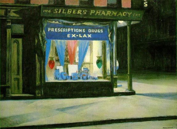 Drug Store - Edward Hopper