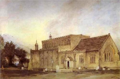 East Bergholt Church - John Constable