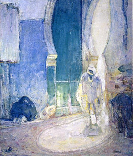 Entrance to the Casbah (Gateway, Tangiers) - Henry Ossawa Tanner