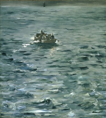Escape of Rocherfort - Edouard Manet