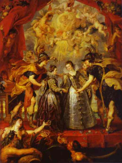 Exchange of Princesses - Peter Paul Rubens